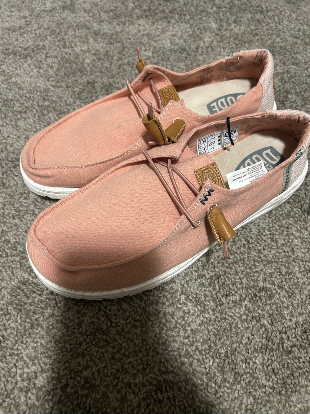 Hey Dude Adults Slip-On Sneakers!!